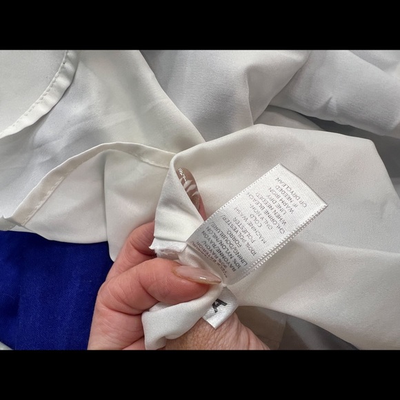 Ann Taylor Blue Striped Strappy Sundress Size 10 - Picture 7 of 7